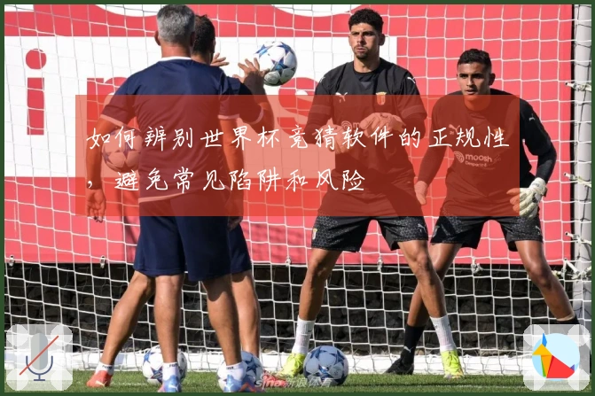 如何辨别世界杯竞猜软件的正规性，避免常见陷阱和风险